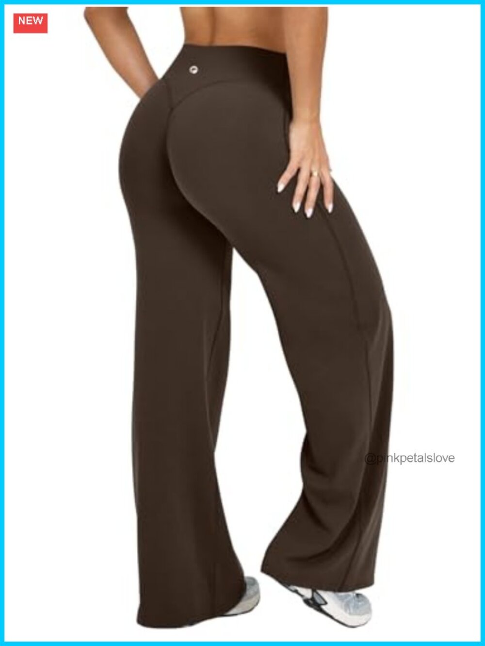 OQQ Soft Straight Leg Yoga Pants High Rise Sweat-Wicking